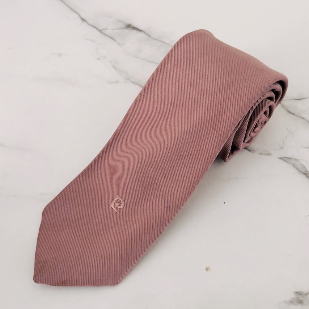 Pierre Cardin Vintage‎ Dusty Rose Elegant Mauve Men’s Tie